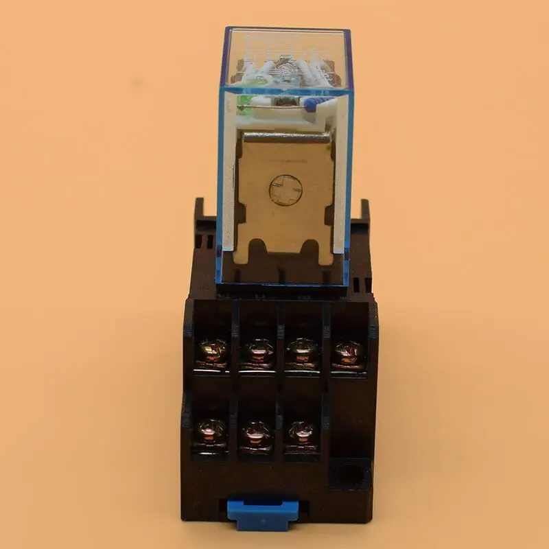 MY4P HH52P MY4NJ relay 12VDC 24VDC 110VAC 220VAC coil high quality general purpose DPDT micro mini with socket base holder | Обустройство