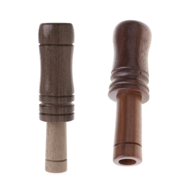 

Outdoor Whistle Wooden Hunting Hunter Brown Oak Wood Blowing Pheasant Call