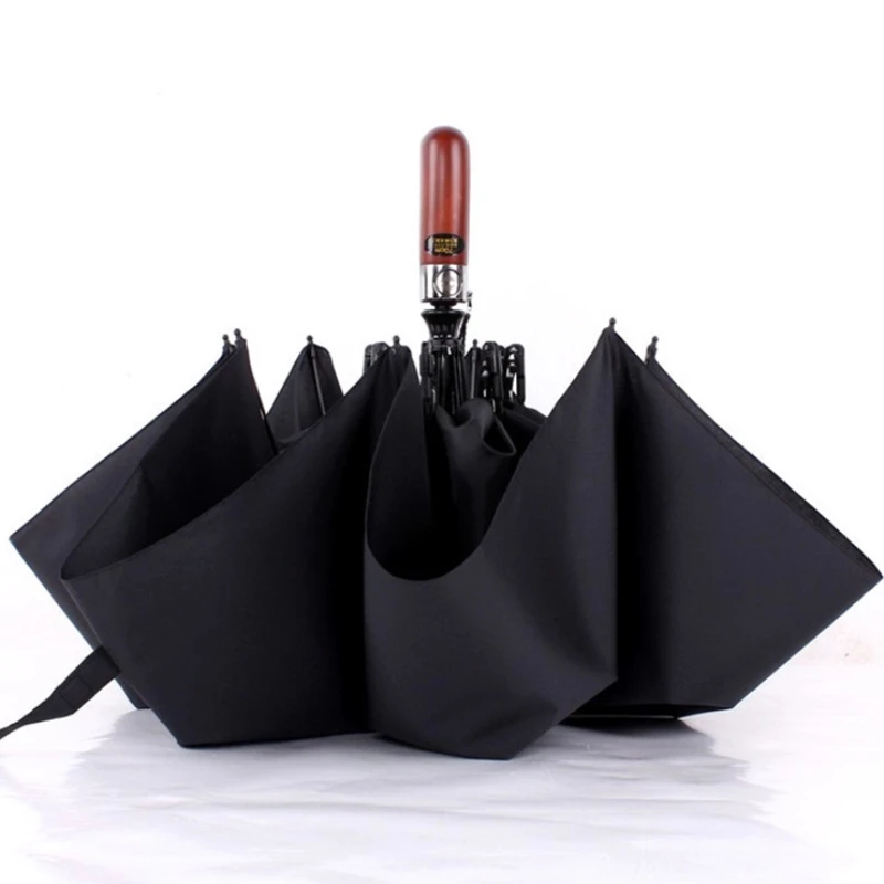 125 см Авто Открытый закрытый шестигранный ox стиль двухслойный анти гром/шторм