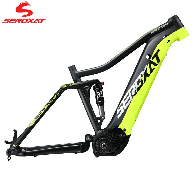 Рама для горного велосипеда SEROXAT E BIKE 29ER рама AM DH поставляется с