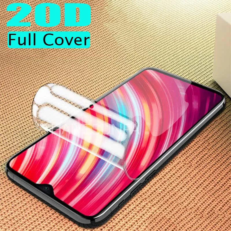 20D Cuver полная защитная пленка для Xiaomi Redmi Note 8 7 6 Pro A2 Lite Защитная экрана 6A 5 Plus