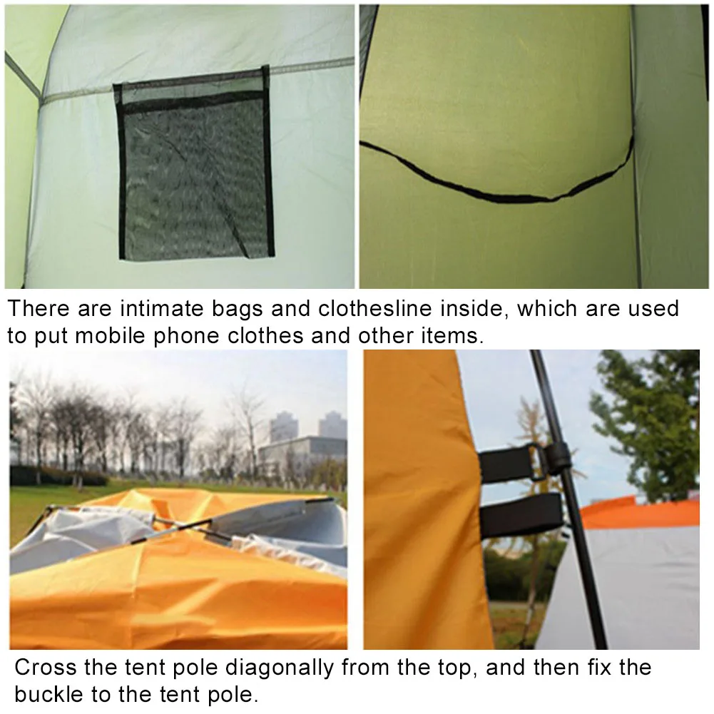 Portable Waterproof Outdoor Tent Camping Beach Shower Changing Room Shelter Sports Accessories | Спорт и развлечения