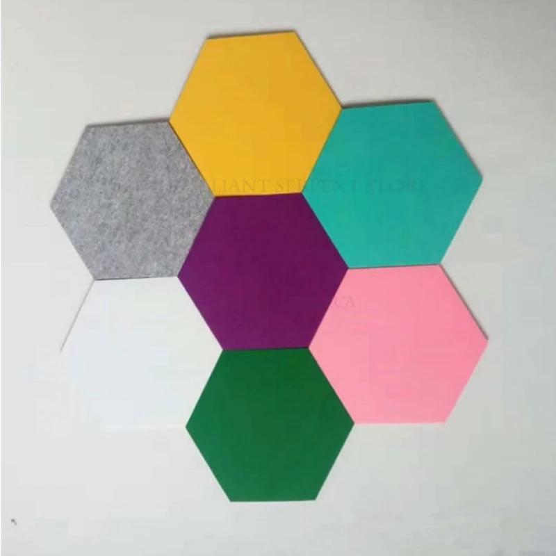 Домашняя детская комната с шестигранной головкой фетровая настенная доска для