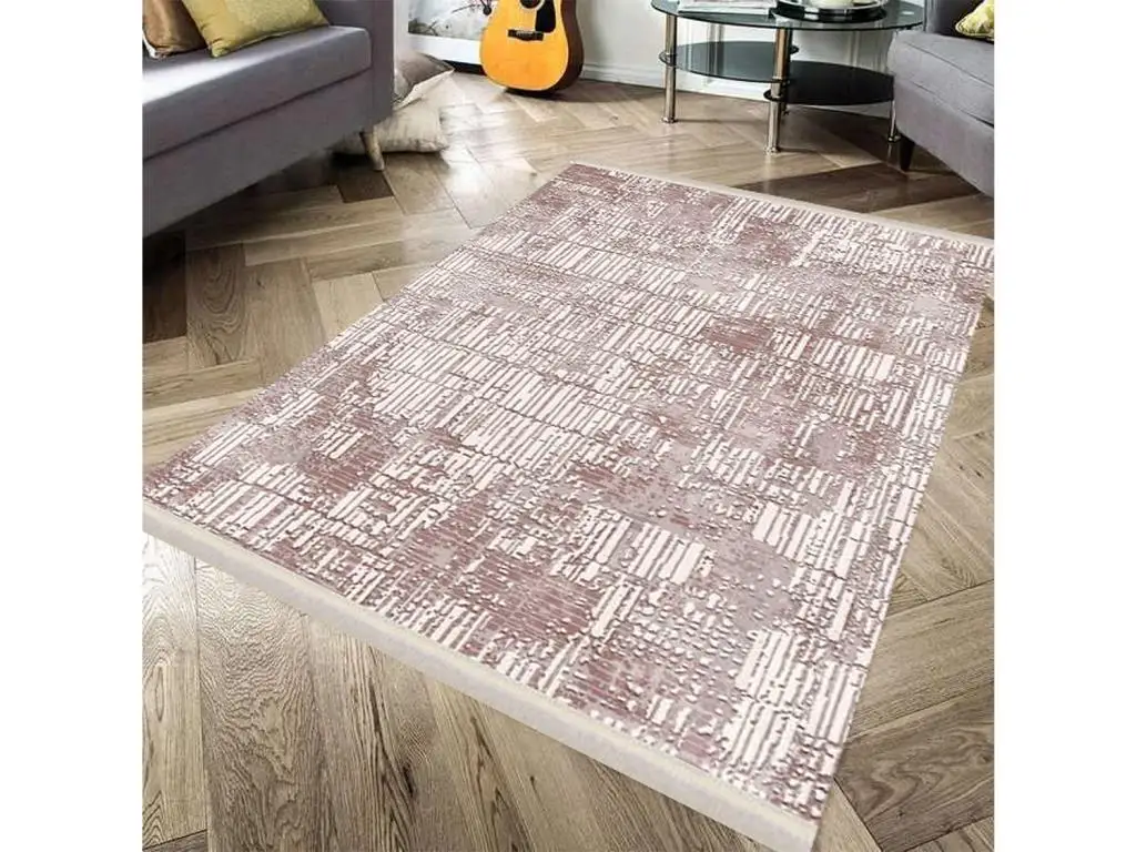 

Woven Base Silky Carpet Desire Powder 80x150 Cm
