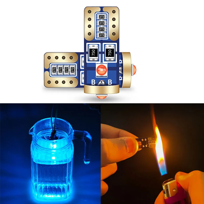 Светодиодная лампочсветильник T10 W5W для салона автомобиля подходит Toyota Corolla Avensis