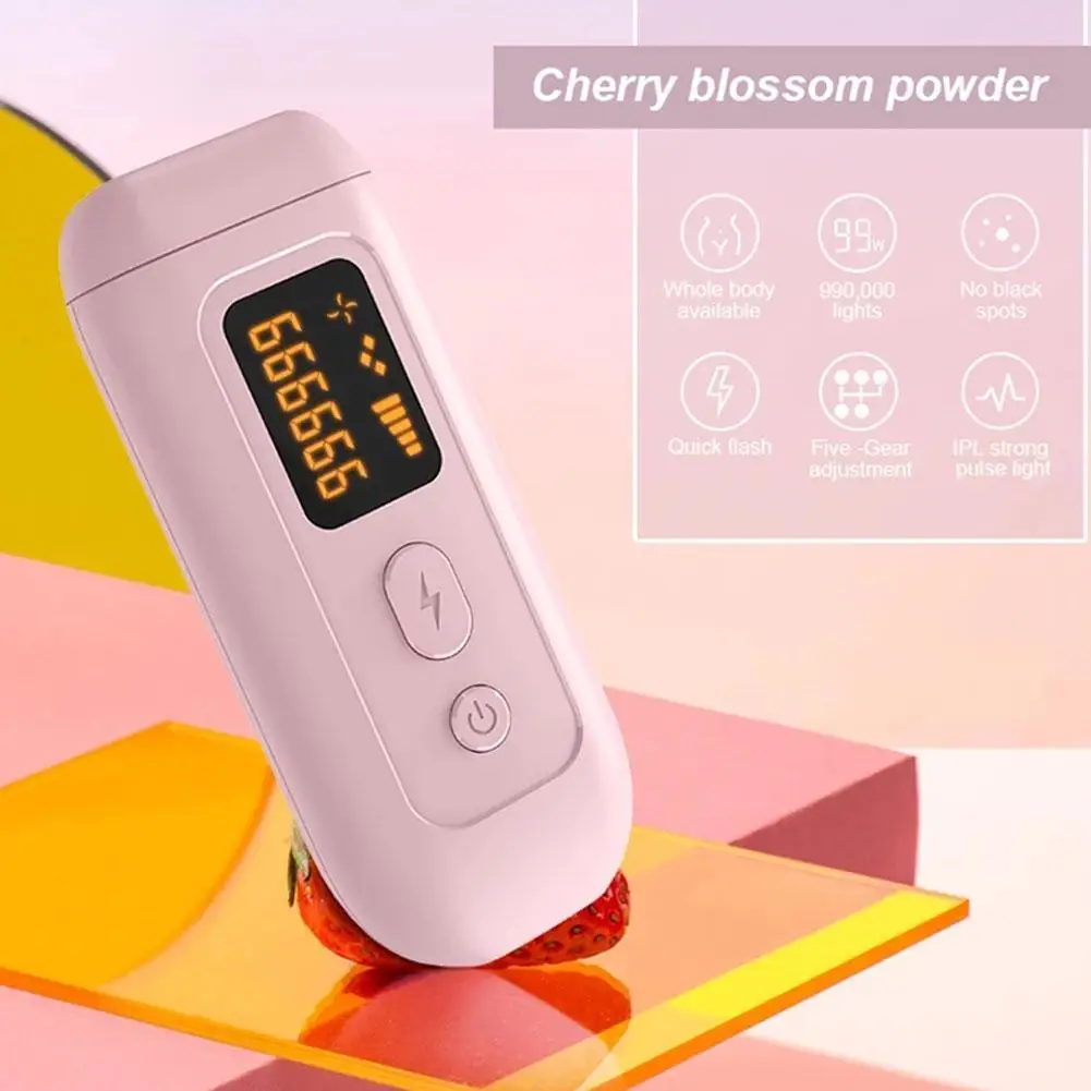 

Professional Permanent Flashes Las-er Epilator Permanent Epilator Removal Hair Painless IPL Photoepilator Dropship Electric G0Y1