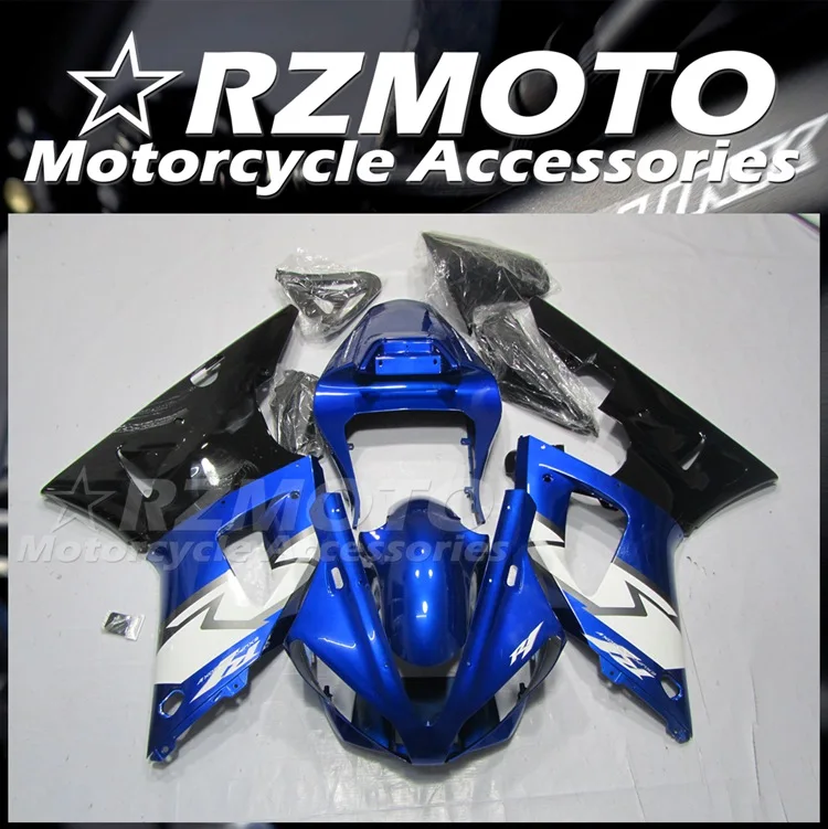 

Литьевая пресс-форма, новый комплект обтекателей из АБС-пластика для мотоцикла YAMAHA YZF- R1 2000 2001 00 01, комплект обтекателей черного, белого и син...