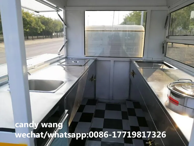 3700*1600*2300mm Color Customized Free Electric Mobile Food Cart Hotdog Vending Truck For Snacks | Бытовая техника