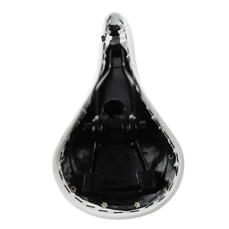 Новое Белое винтажное Ретро заклепочное дорожное седло для велосипеда Fixie