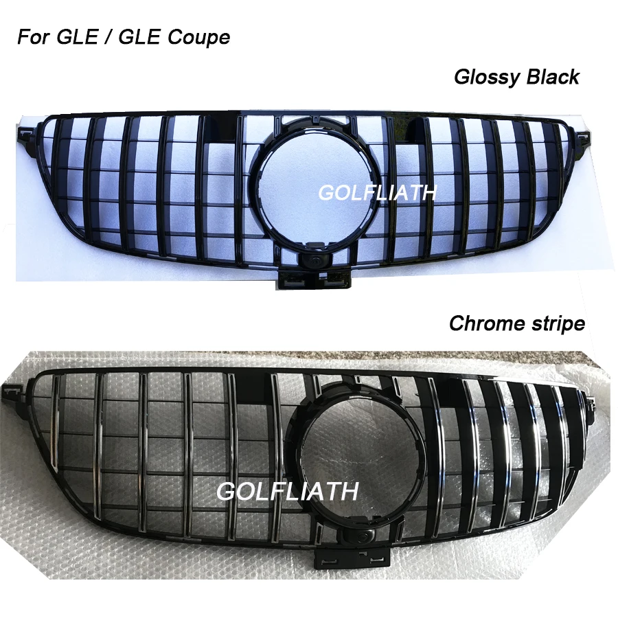 GLE GT R решетка Передняя сетка костюма для Mercedes Benz W166 2015 2016 2017 GLE/GLE gle400 gle450 |