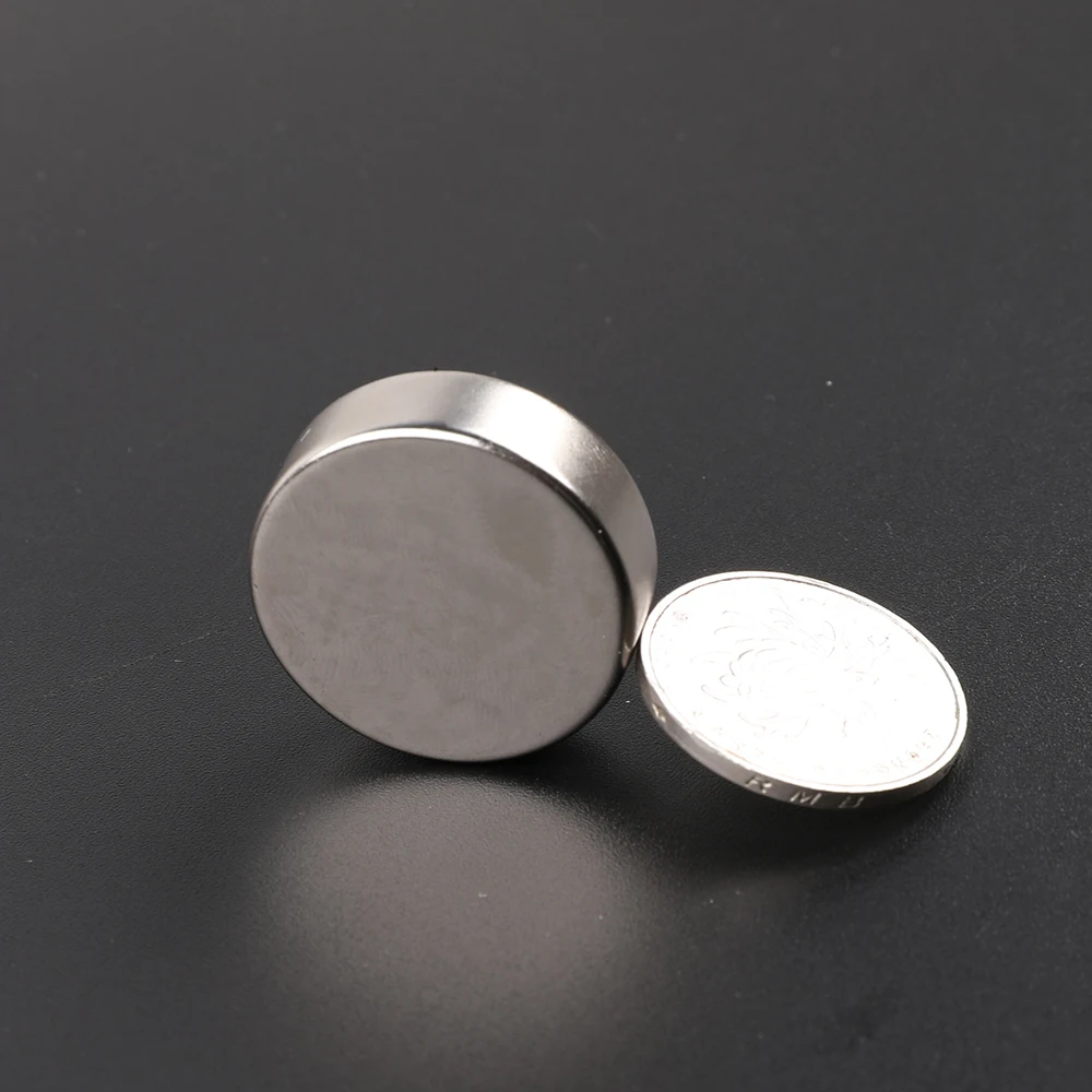 

Wangyatian 5pcs 30 x 10 mm N35 Powerful Super Strong 30mm x 10mm Disc Permanent Magnets Round Rare Earth Neodymium Magnet