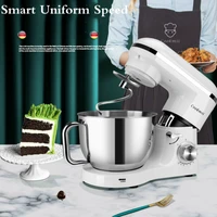 jrm0067 cookmii household cooking machine 6 2l small mixing kneading machine commercial silent blender automatic dough mixing