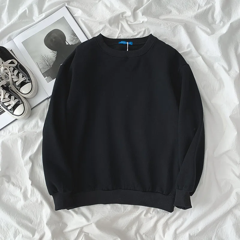 Новинка 2021 корейские модные толстовки женские зимние топы повседневный милый