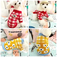 winter pet clothes cat dog clothes for small dogs warm knitted sweater dog clothing coat jacket sweater pet costume for dogs
