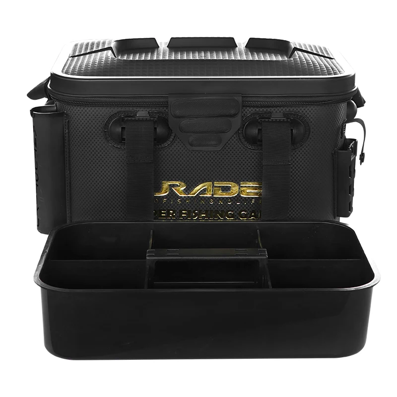 Прочная утолщенная рыболовная коробка EVA водонепроницаемая для хранения снастей