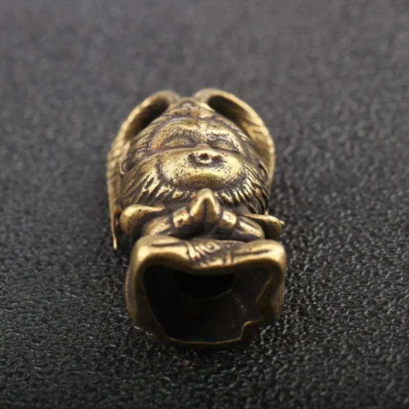 Китайская фотография латунная статуя обезьянки короля зодиака чай украшения для