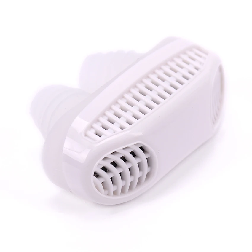 Силиконовый противохрап Носовые расширители анти храп зажим для носа поднос для сна помощь для сна защита от апноэ ночное устройство - Цвет: white