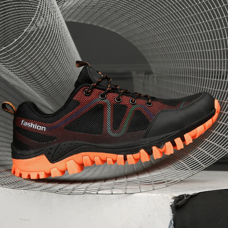

Men Hiking Shoes Women Outdoor Comfortable Sport Shoes Tactical Climbing Trekking Shoes Unisex Non-Slip Sneakers Walking Shoes