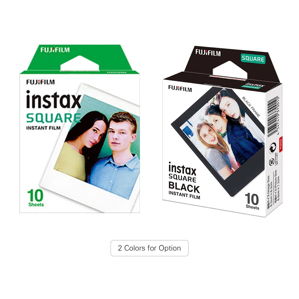 Квадратная фотобумага Fujifilm Instax 10 100 листов для Fuji Square SQ6 SQ10 SQ20 SP 3 принтер