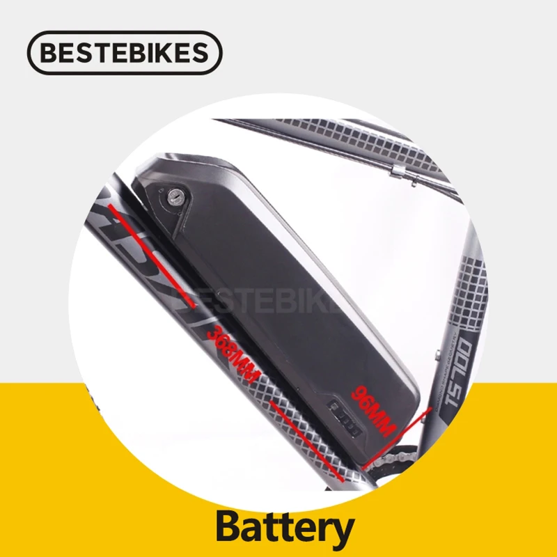 Аккумулятор для электрического велосипеда bafang BBS01B BS02B 36v10.4ач | Спорт и