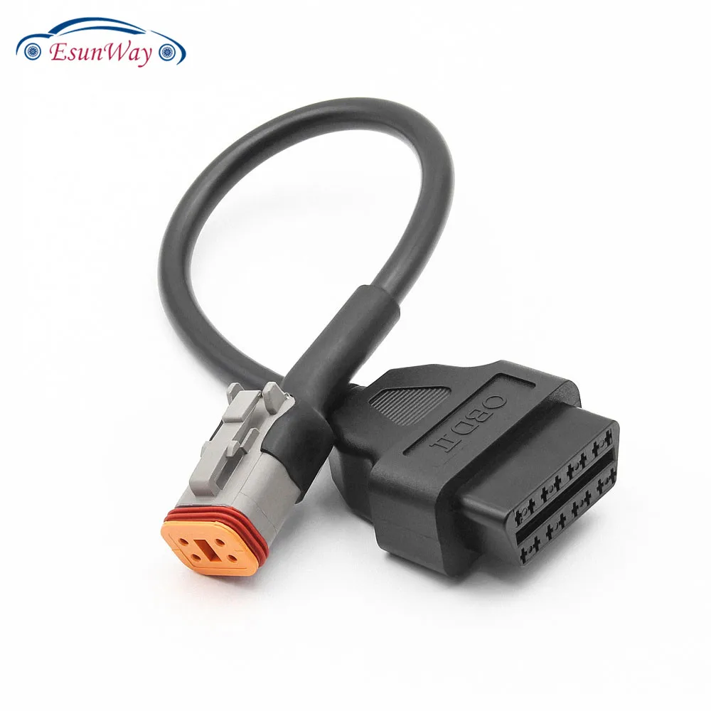Адаптер OBD2 для мотоцикла Диагностический кабель Harley 4Pin | Автомобили и мотоциклы