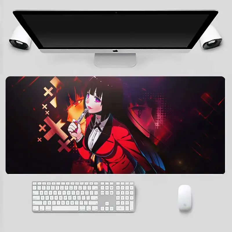 

Kakegurui Jabami Yumeko Office Mice Gamer Soft Mouse Pad X XL XXL Non-slip Cushion Thickness 2 3 5 mm