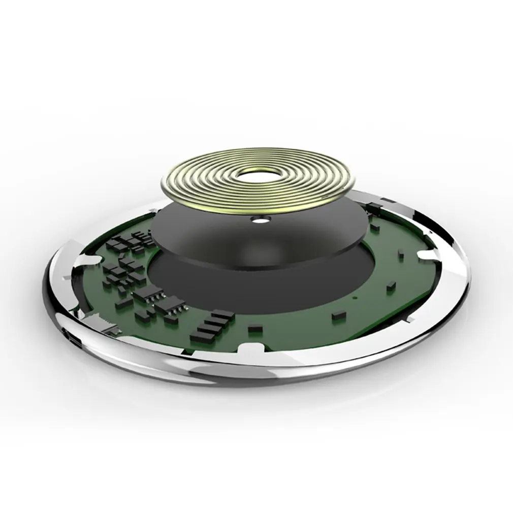 Qi интеллигентая (ый) быстрой смены ультра тонкий QX130F 10W 360 градусов Беспроводной