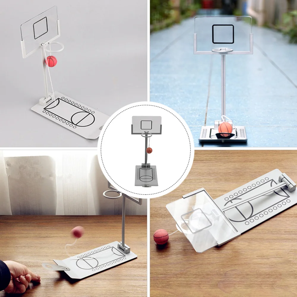 

1pc Basketball Decompression Desktop Basketball Shooting Basketball