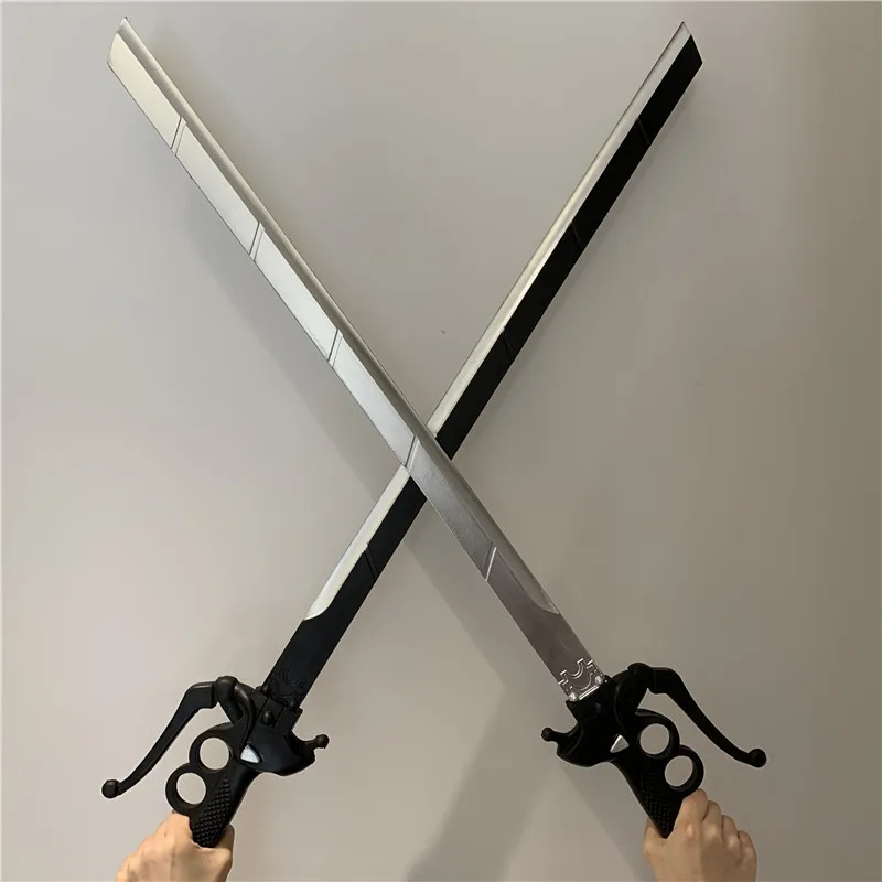 95 см оружие Атака Титанов меч Микаса Эрен ривайль Аниме Косплей 1:1 Пистолет