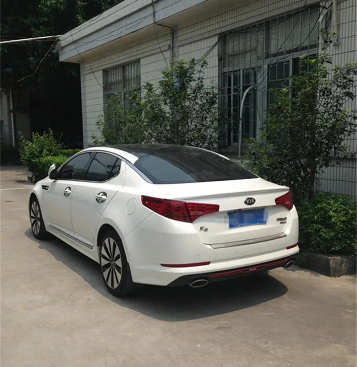 Спойлер для Kia Optima K5 высококачественный АБС-пластик праймер на заднее крыло