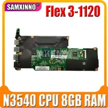 For lenovo Flex 3-1120 Yoga 300-11IBY laptop motherboard 80LX 80M0 BM5455-Ver 1.3  mainboard CPU N3540  RAM:8GB