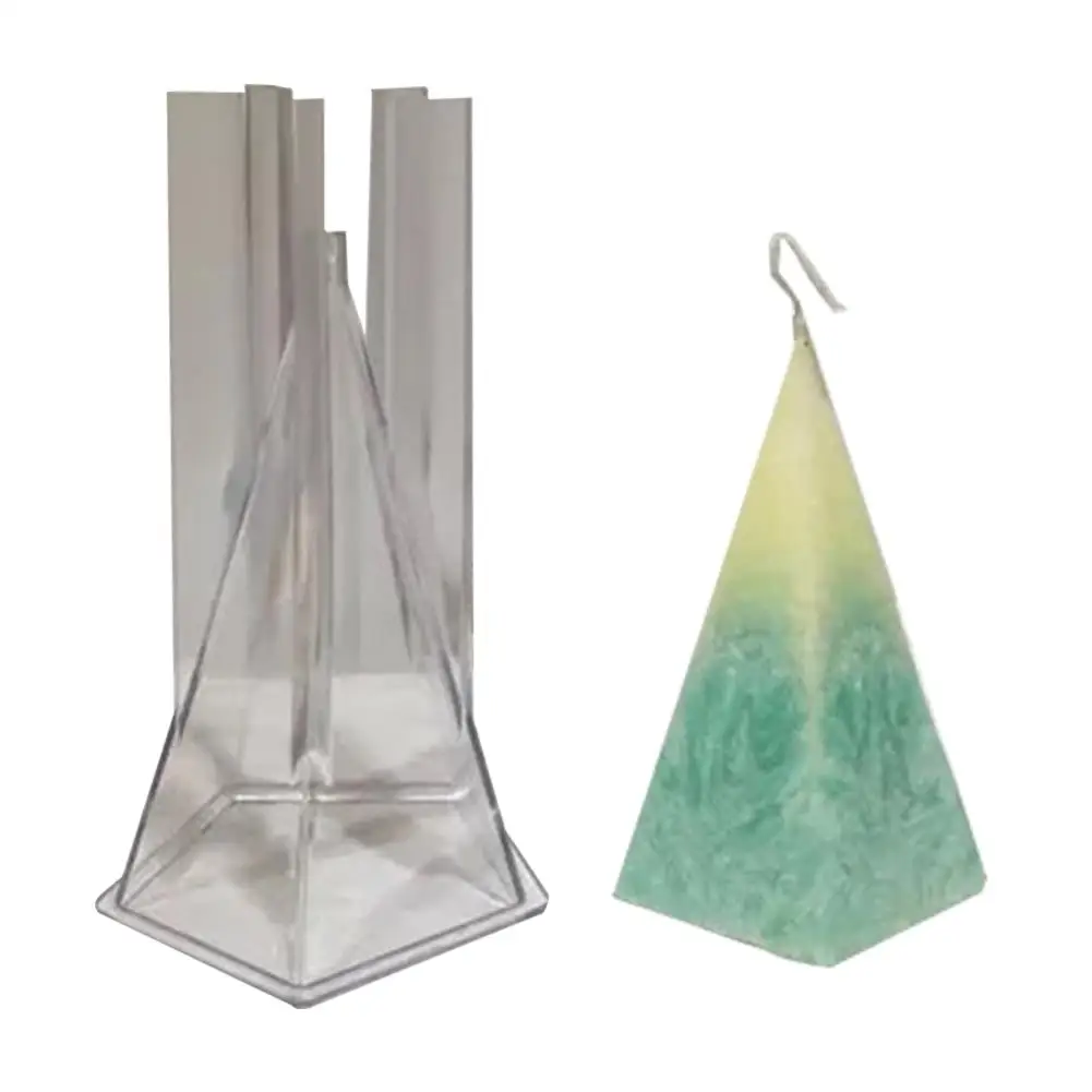 Прозрачная форма в виде свечи для мыла инструменты украшения торта формы