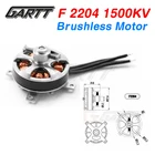 Бесщеточный двигатель GARTT F 2204 1500KV для радиоуправляемого самолета КТ F3P с неподвижным крылом