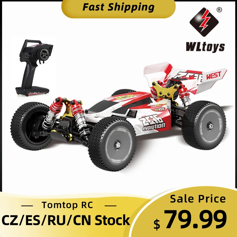 Wltoys XKS 144001 1/14 RC гоночный автомобиль 550 мотор 60 км/ч высокая скорость 2 4 ГГц 4WD RTR
