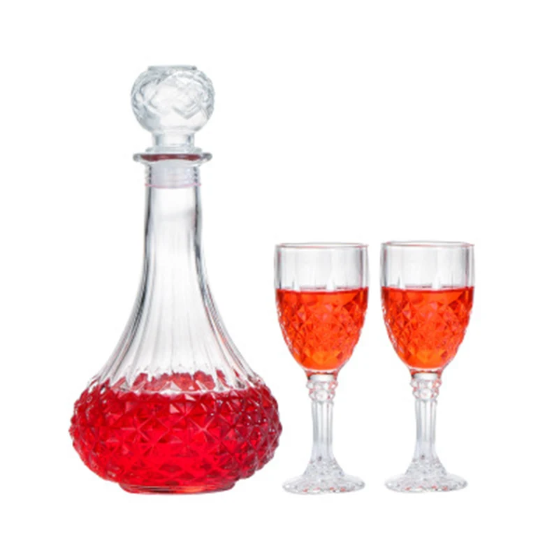 1 шт. Классический Бокал для виски бутылка вина прозрачный Графин бокал