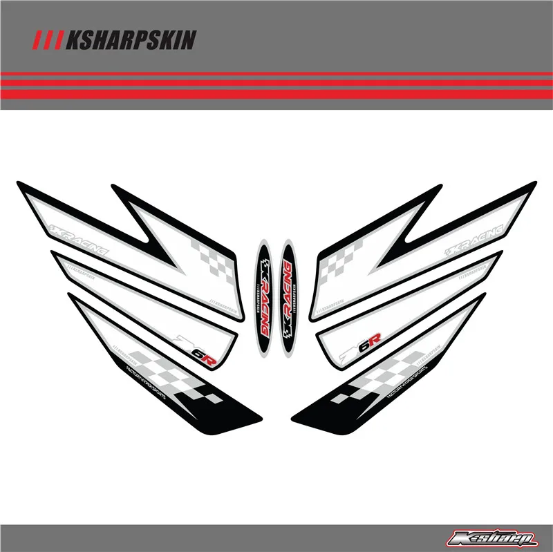

Rear Fairing Number Board KSHARPSKIN 3D Gel Protector for KAWASAKI ZX6R 1997