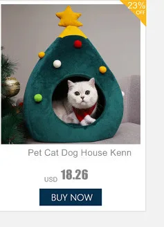 Kennel Dog Pet Mat Warming Round Pillow Plush Kennel Dogs Soft Bed Cat Litter Sleeping Bed House Pet Supplies Cama Cachorro