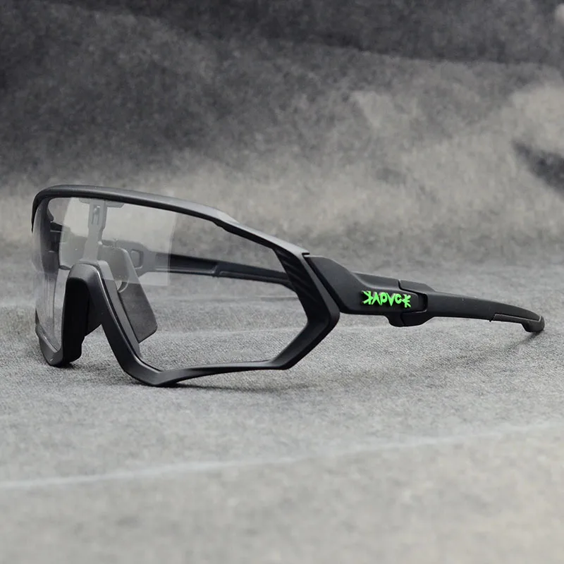 Kapvoe Photochromic Sports cycling Glasses for Men Women MTB Mountain Road Bicycle Eyewear Cycling Sunglasses Oculos Ciclismo - Цвет: 04