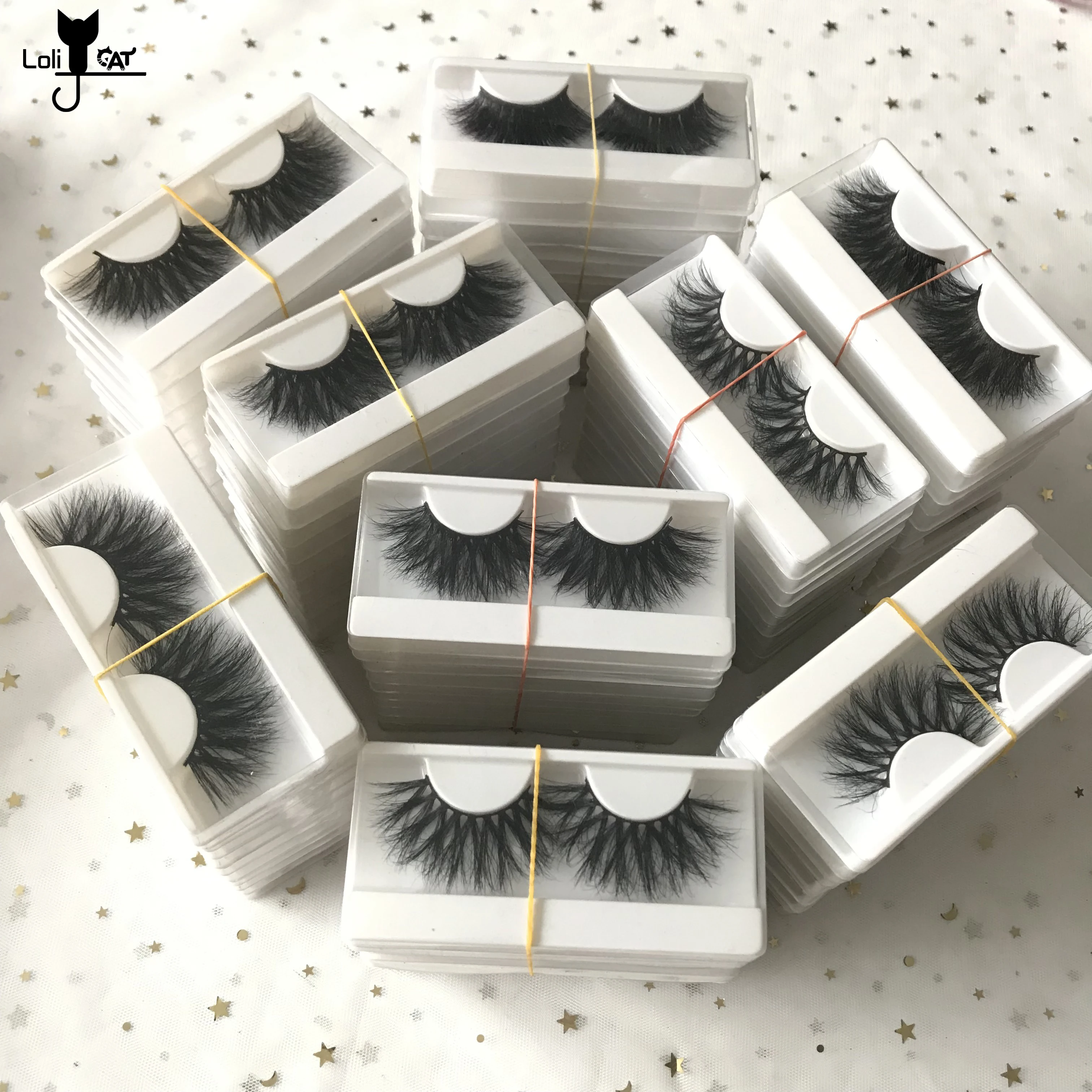 

Wholesale 5d 25mm Top Quality Mink Eyelashes Fluffy Mink Lashes Dramatic Long False Eyelashes Fake Lashes In Bulk Lash Vendors