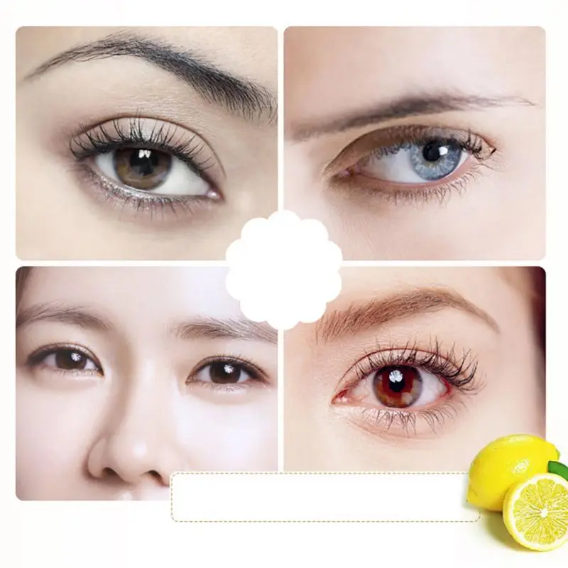 60 шт. маски для глаз лимонная эссенция экстракт фруктов увлажняющий лифтинг