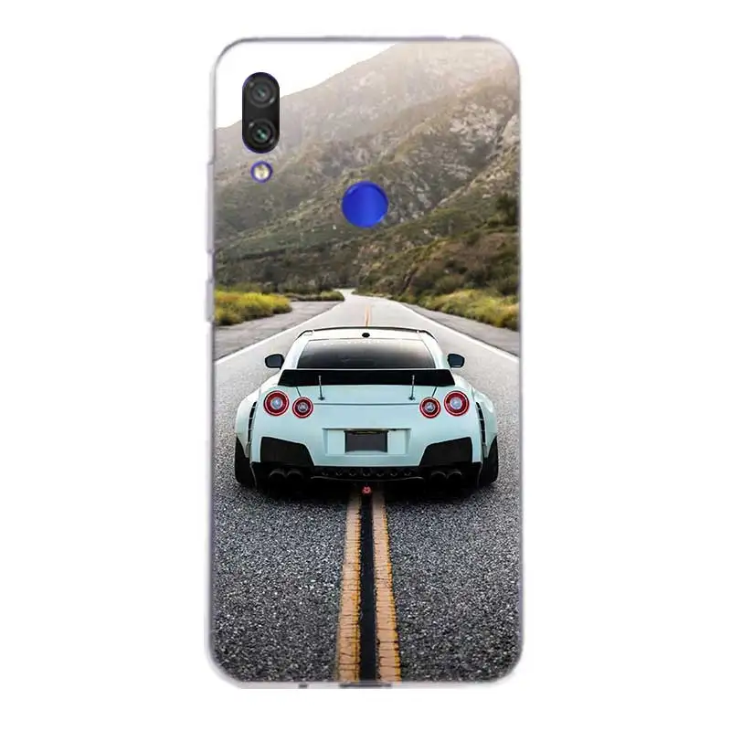 NO.6 Красивая Супер спортивный автомобиль чехол для спортивной камеры Xiao mi Red mi Note 7 6 Pro 5 4 4X K20 7A Y3 S2 5A 6A Xio mi A3 CC9 CC9E F1 9T 9 SE 8 A2 - Цвет: NO.6