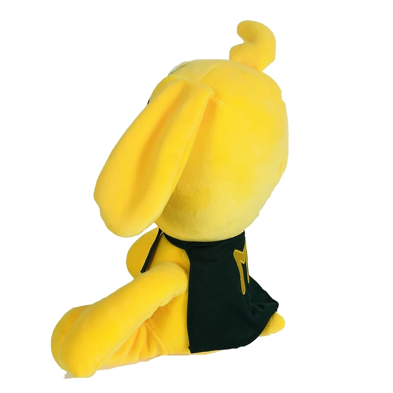 25 см Mikecrack майка для балюстрад желтые плюшевые игрушки собака мягкие