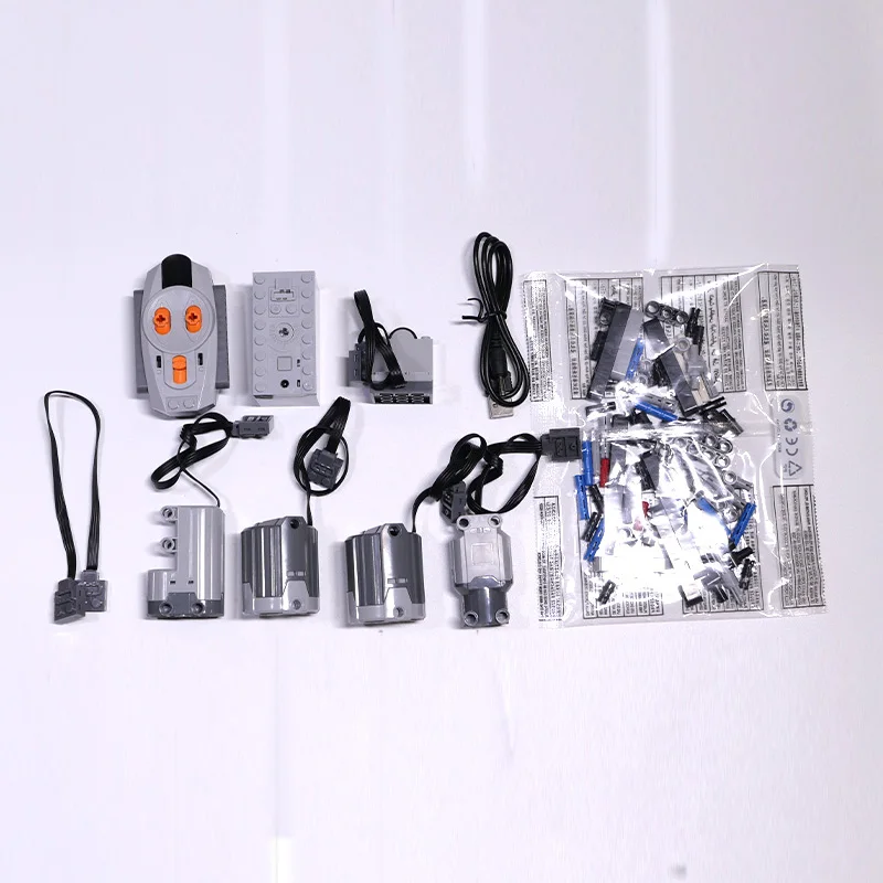 Новый Technic RC двигатель гоночного автомобиля PowerSuper модель спортивного подходит
