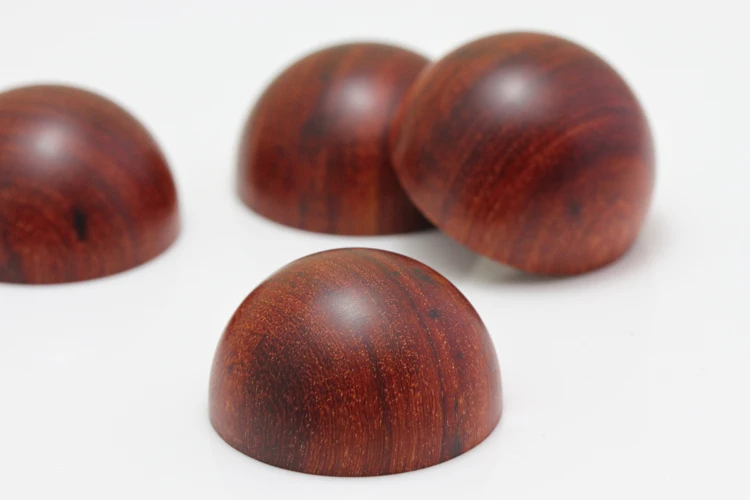 8 шт. деревянная подставка для динамиков HIFI с изоляцией шипов|Аксессуары