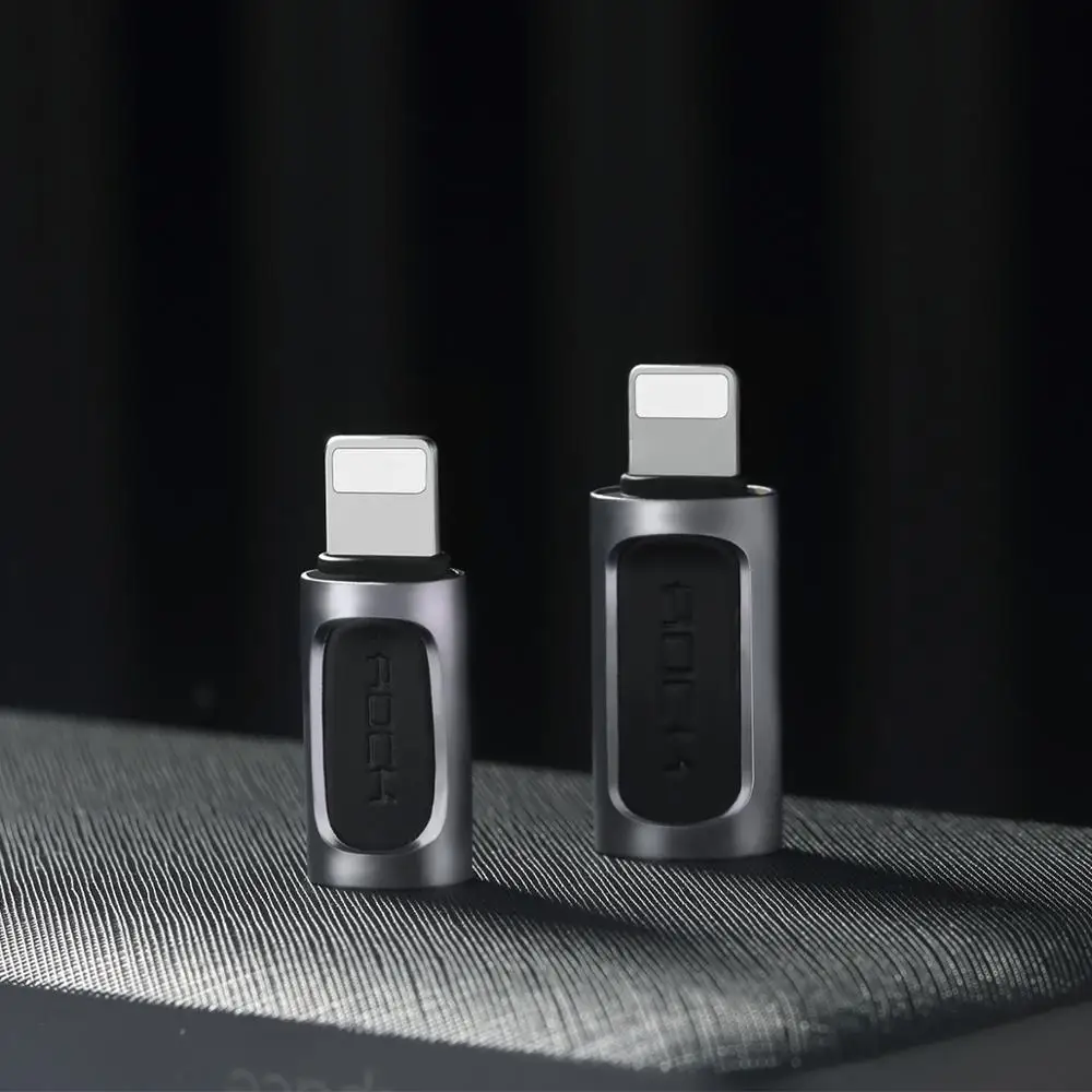 Rock для usb type c к lightning адаптер зарядное устройство iPhone 11 xs max xr 8 7 6s plus 5se ipad pro Кабель