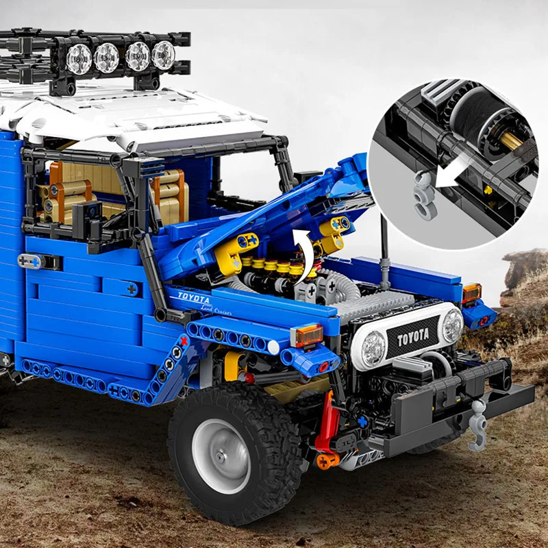 J40 приложение Управление моторизованный техники автомобиль в MOC 4889 TOYOTA