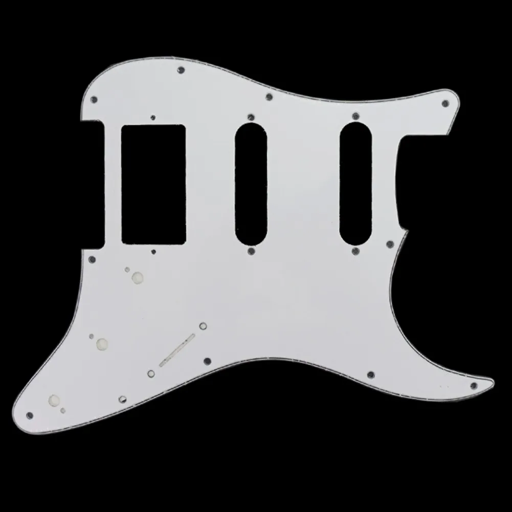 

High Quality PVC Electric Guitar Pickguard 11 Hole 3 Ply SSH Guitar Scratch Plate For Strat SQ Pick Guard Instrument Accessories