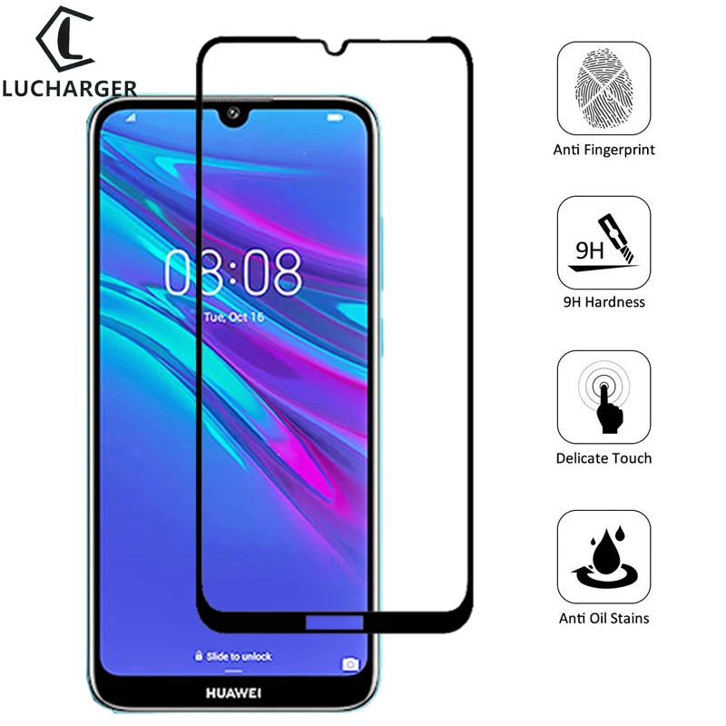 Чехол для Huawei y6 prime 2019 закаленное стекло Защитная крышка экрана на y 6 pro 6y y62019 y6prime