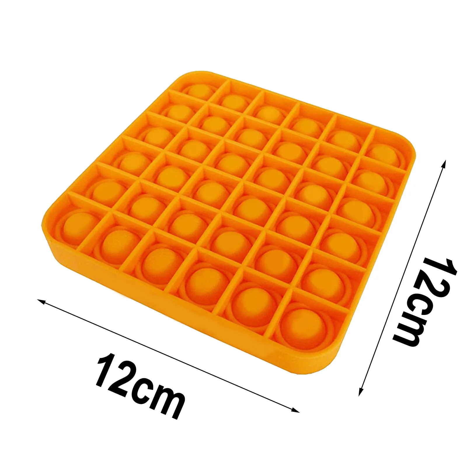 

Push Bubble Fidget Sensory Toy Autism Special Needs Stress Reliever Helps Relieve Stress and Increase Focus Soft Squeeze Toy