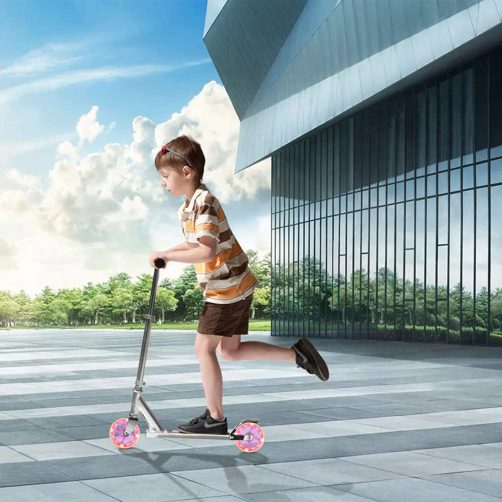 

2pcs Light Scooter Replacement Wheels High Elastic PU Replacement Wheels